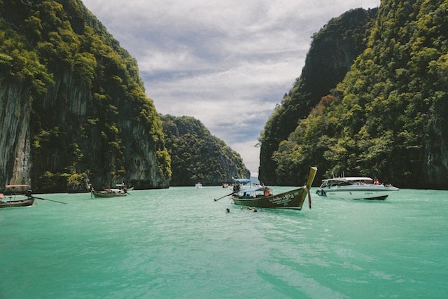 beautiful sea view in thailand